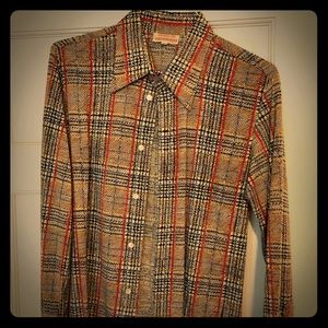 Vintage 1970’s men’s Italian made shirt.